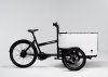 AKTION Butchers & Bicycles MK1-E Gen.3 Vario, Bosch CX Gen4 / black-white mit Türe inkl. Kindersitz, Handschuhfach & Wetterzelt